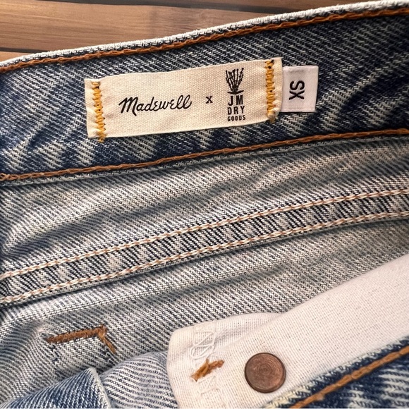 Madewell x JM Drygoods collab embroidered jean shorts - Picture 7 of 10